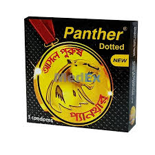 Panther Dotted Condom 1 Packet 3pcs